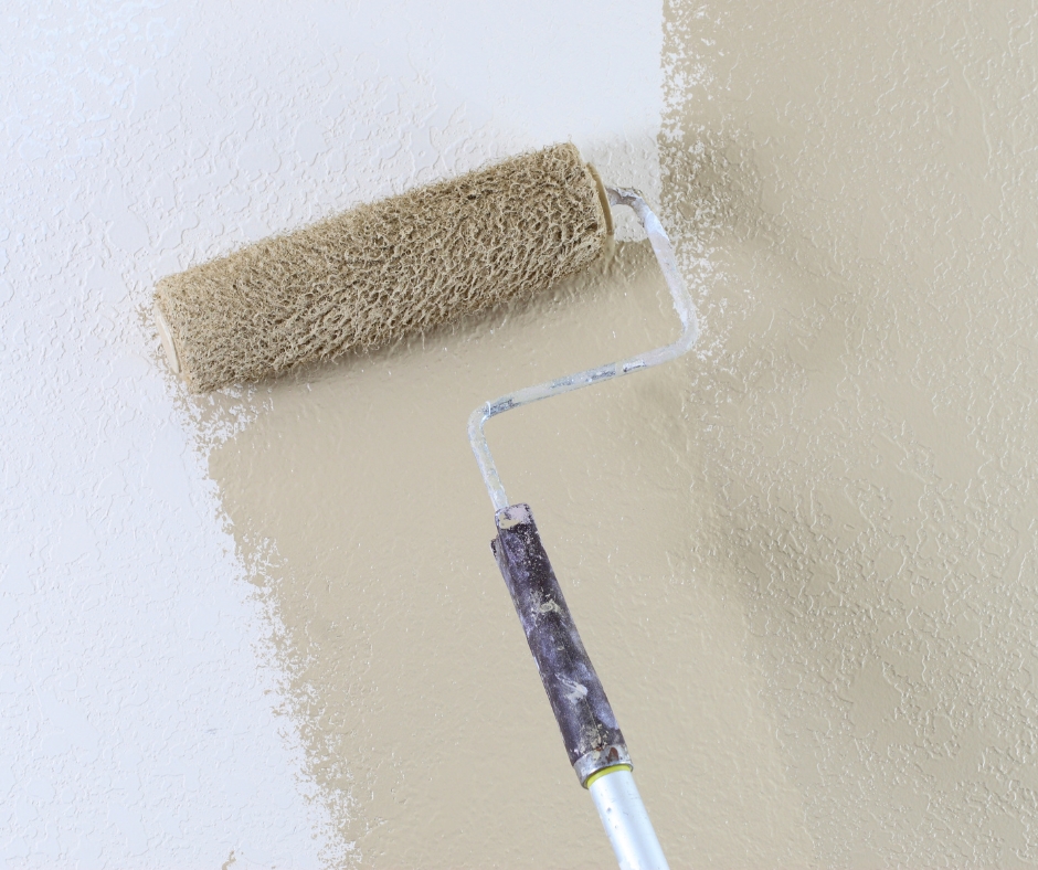 Rolling Fresh Paint