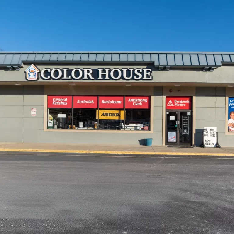 The Color House paint store in Smithfield, Rhode Island