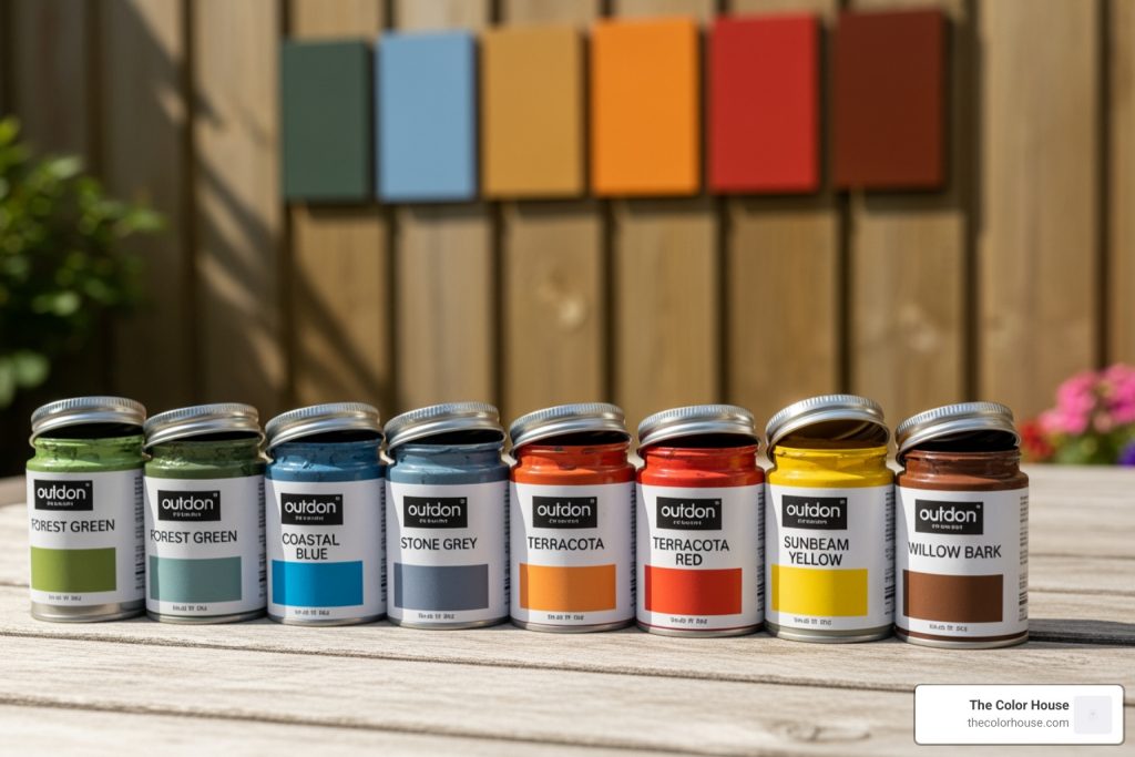 garden paint tester pots