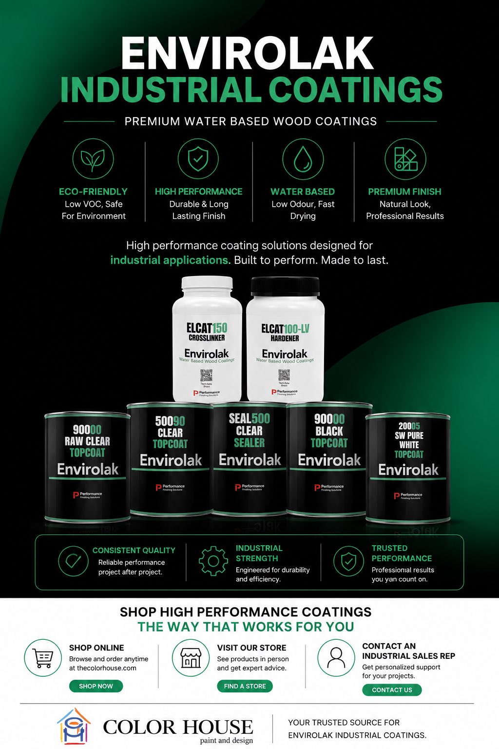 The Color House — Envirolak distributor in North Kingstown, Rhode Island