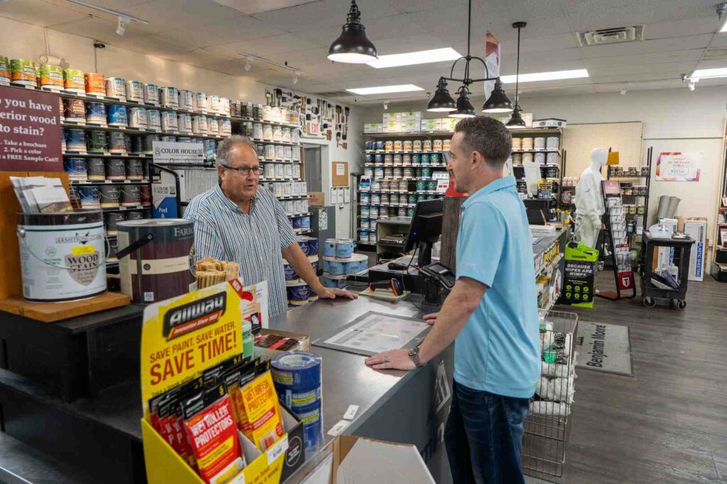 interior paint stores near me