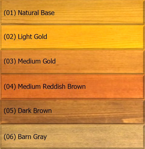 Outlast CTA Products 16 Pauls Color Chart