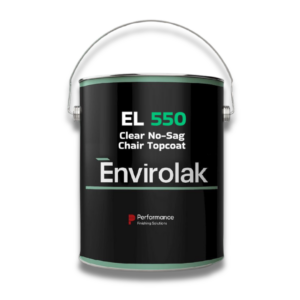 Envirolak 11 Envirocryl 550 Clear No-Sag Chair Topcoat